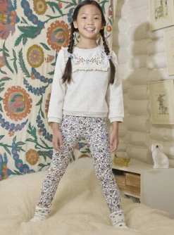 Sergent Major Blouse & T-shirt-Sweat chiné doublé polaire