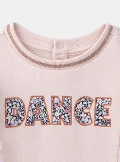 Sergent Major Pull, Gilet & Cardigan-Sweat rose &agrave; volants