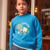 Sergent Major Pull, Gilet & Sweat-Sweat Shirt Bleu
