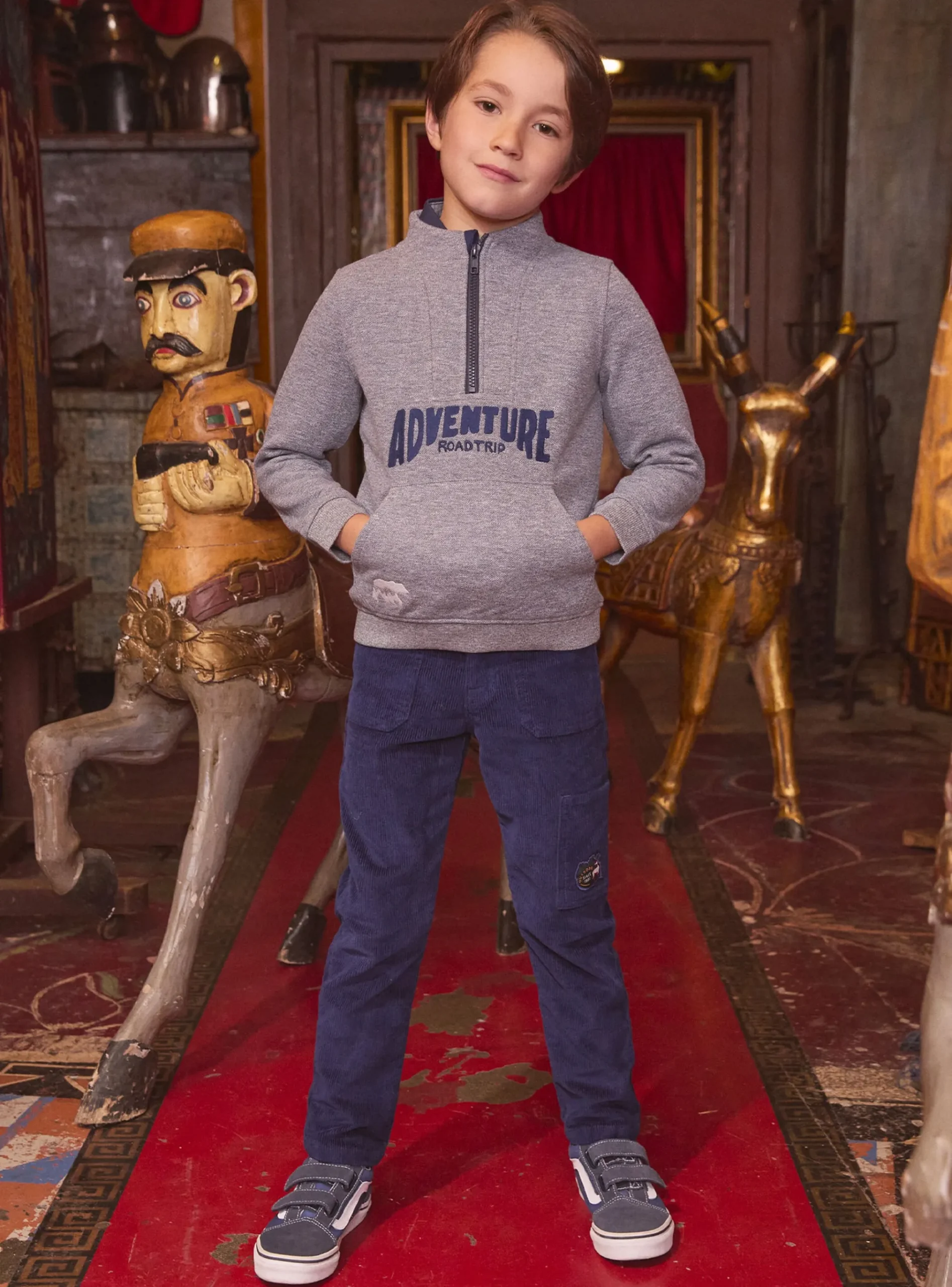 Sergent Major T-shirt & Polo-Sweat Shirt Bleu chiné