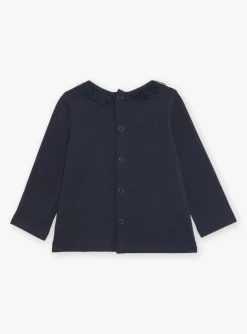 Sergent Major T-shirt & Blouse-Tee Shirt Bleu marine