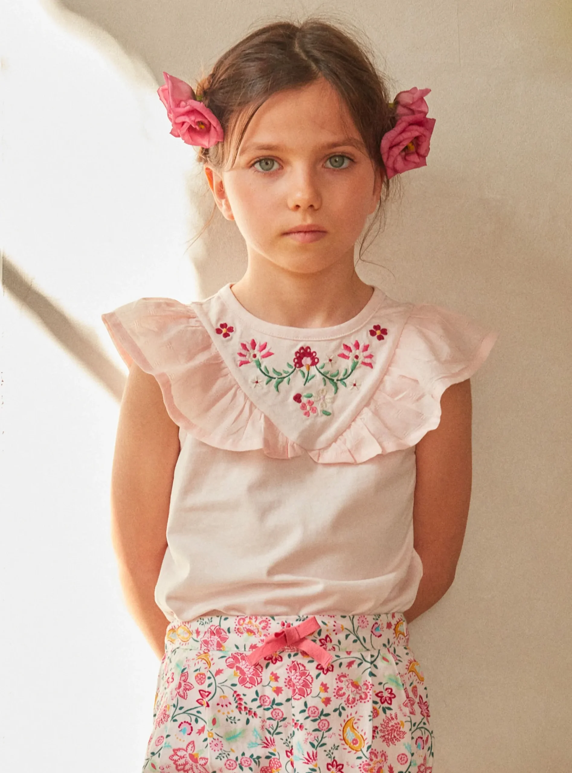 Sergent Major Blouse & T-shirt-Tee Shirt Manches Courtes Rose