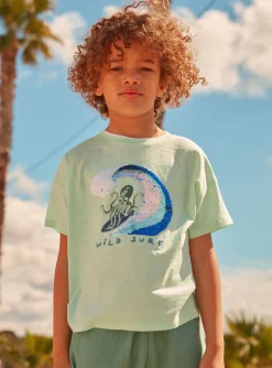 Sergent Major T-shirt & Polo-Tee Shirt Manches Courtes Vert