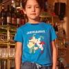 Sergent Major T-shirt & Polo-Tee Shirt Manches Courtes Bleu