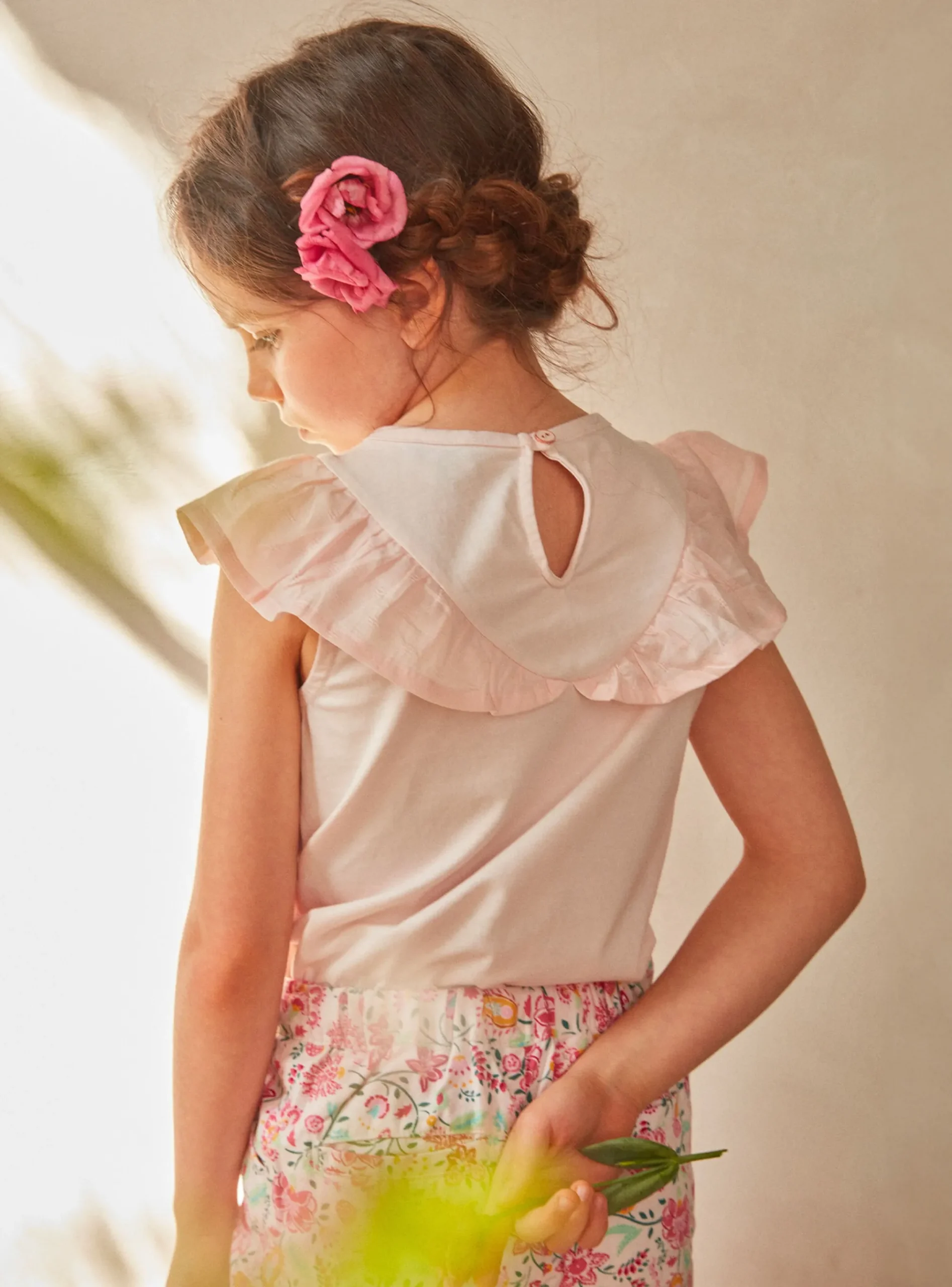 Sergent Major Blouse & T-shirt-Tee Shirt Manches Courtes Rose