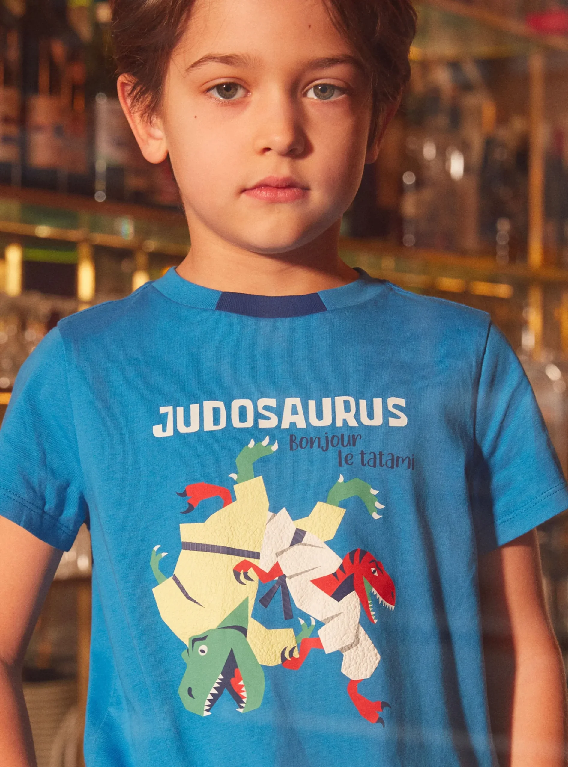 Sergent Major T-shirt & Polo-Tee Shirt Manches Courtes Bleu