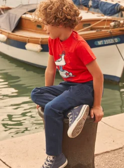 Sergent Major T-shirt & Polo-Tee Shirt Manches Courtes Rouge
