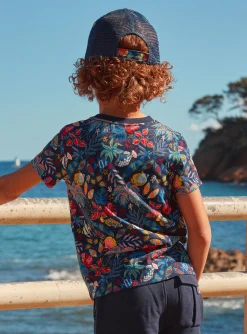 Sergent Major T-shirt & Polo-Tee Shirt Manches Courtes Bleu