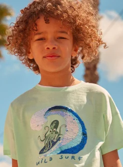 Sergent Major T-shirt & Polo-Tee Shirt Manches Courtes Vert