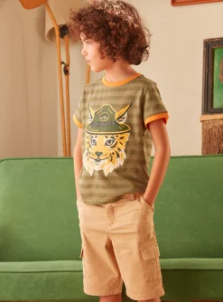 Sergent Major T-shirt & Polo-Tee Shirt Manches Courtes Kaki