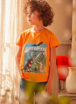 Sergent Major T-shirt & Polo-Tee Shirt Manches Courtes Orange