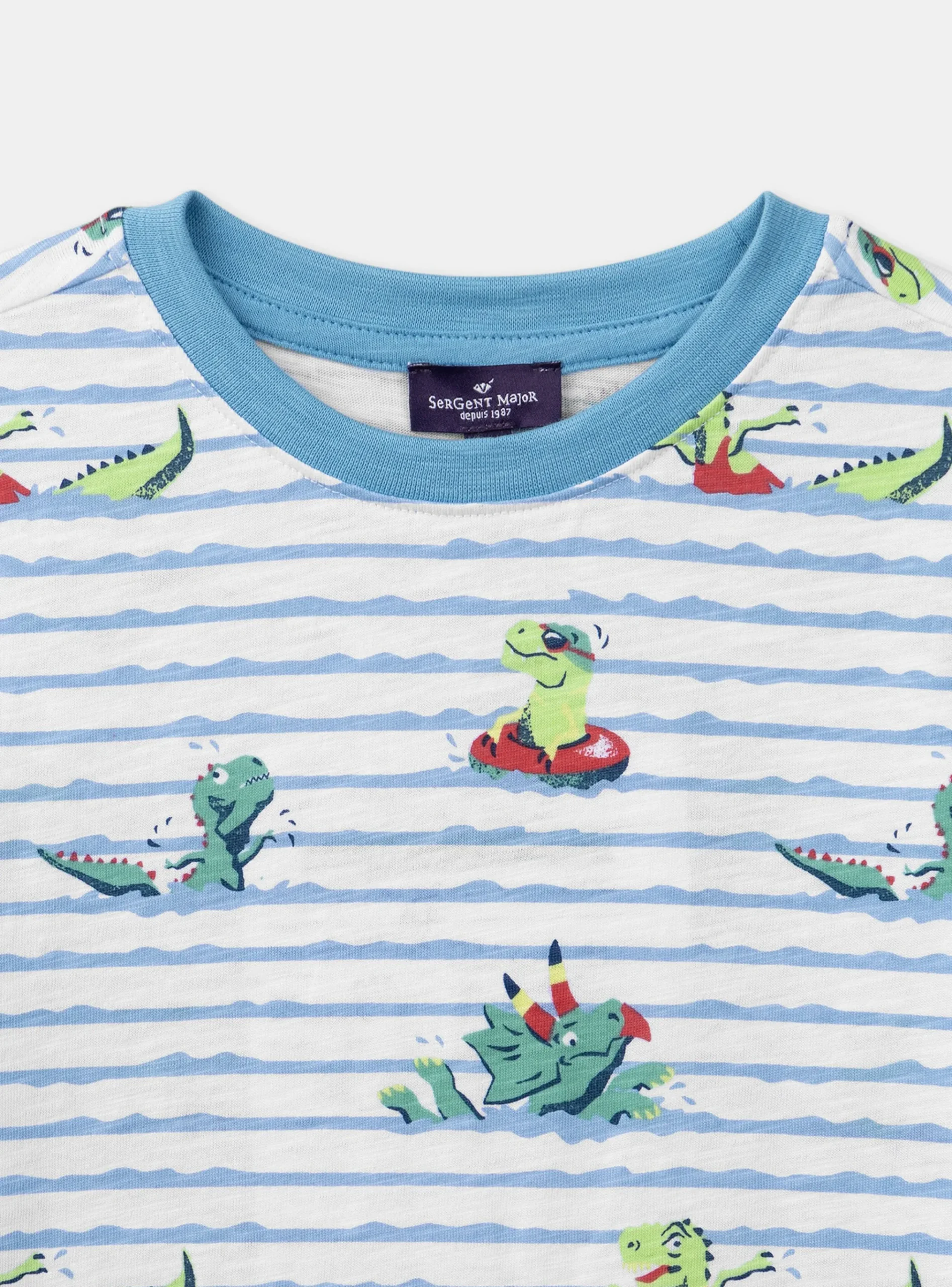 Sergent Major T-shirt & Polo-Tee Shirt Manches Courtes Blanc