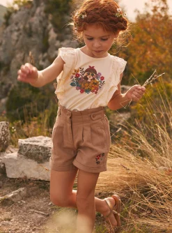 Sergent Major Blouse & T-shirt-Tee Shirt Manches Courtes Vanille