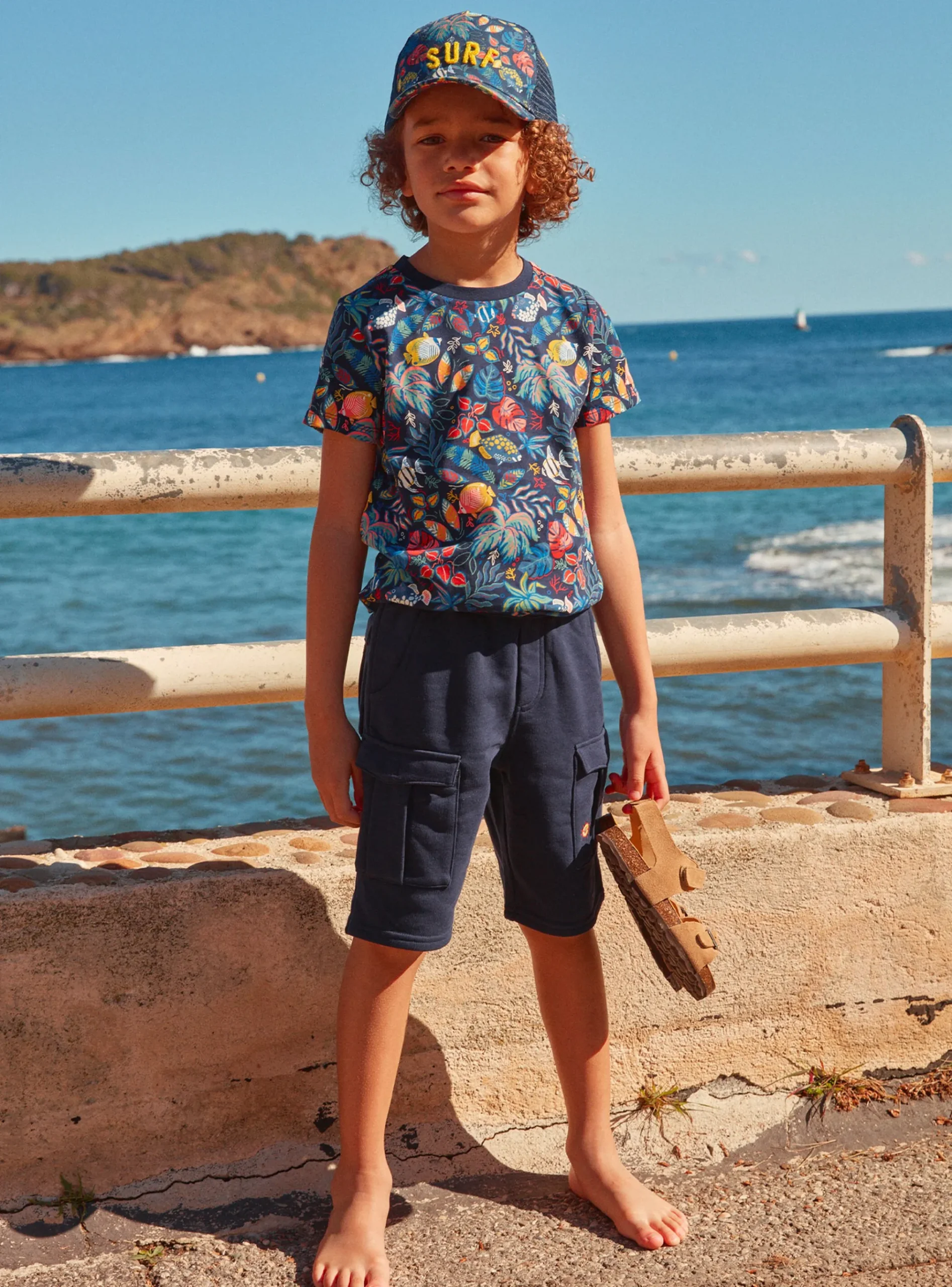 Sergent Major T-shirt & Polo-Tee Shirt Manches Courtes Bleu