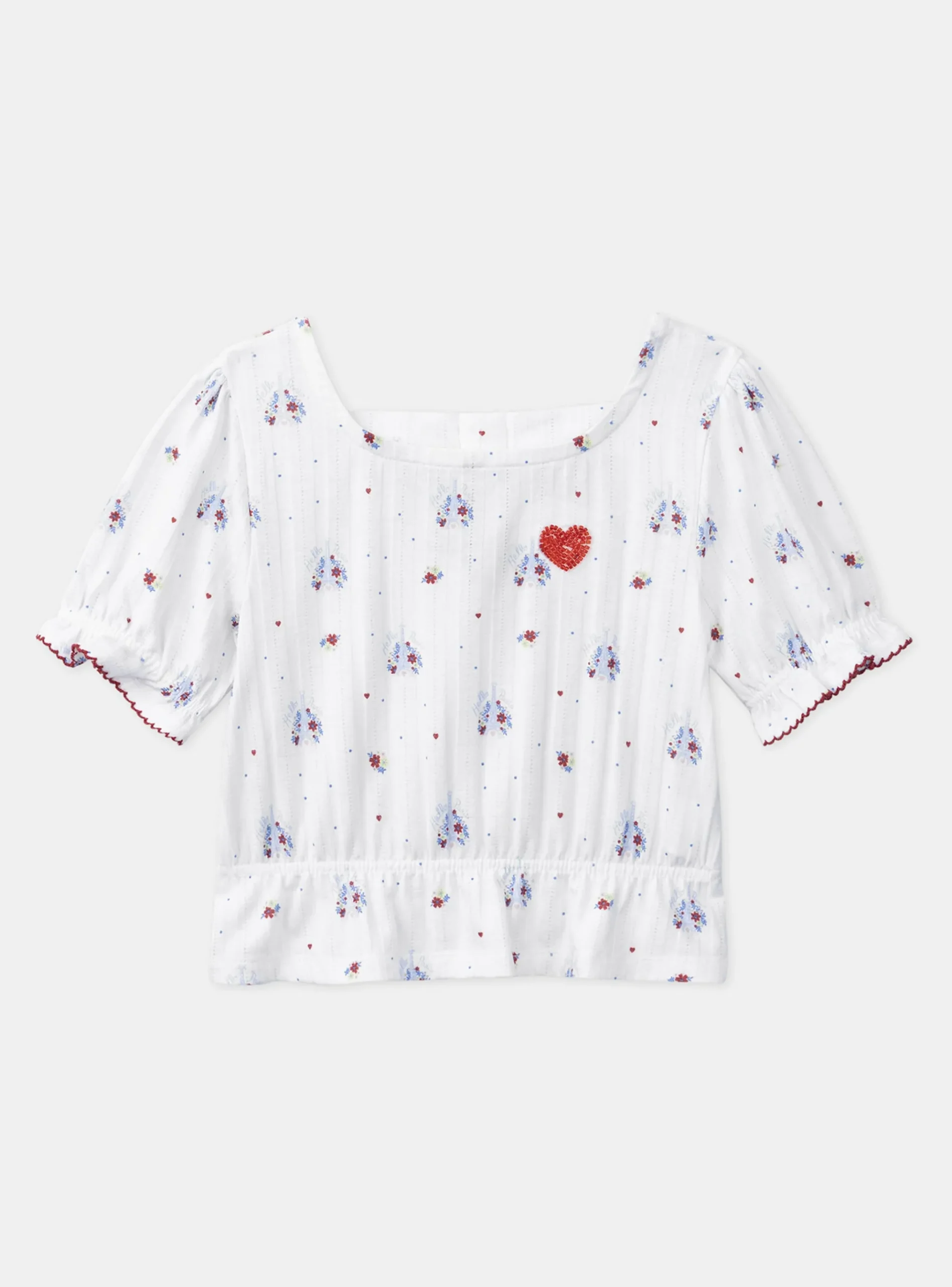 Sergent Major Blouse & T-shirt-Tee Shirt Manches Courtes Ecru