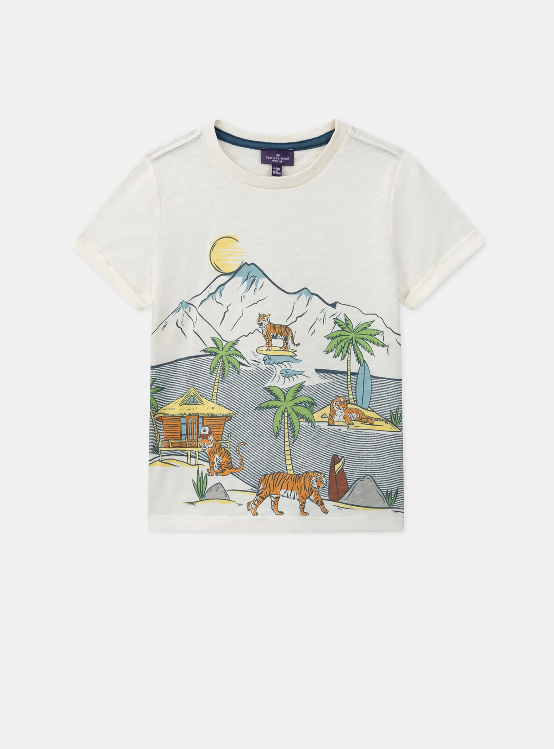 Sergent Major T-shirt & Polo-Tee Shirt Manches Courtes Orange