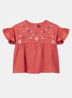 Sergent Major Blouse & T-shirt-Tee Shirt Manches Courtes Rouge
