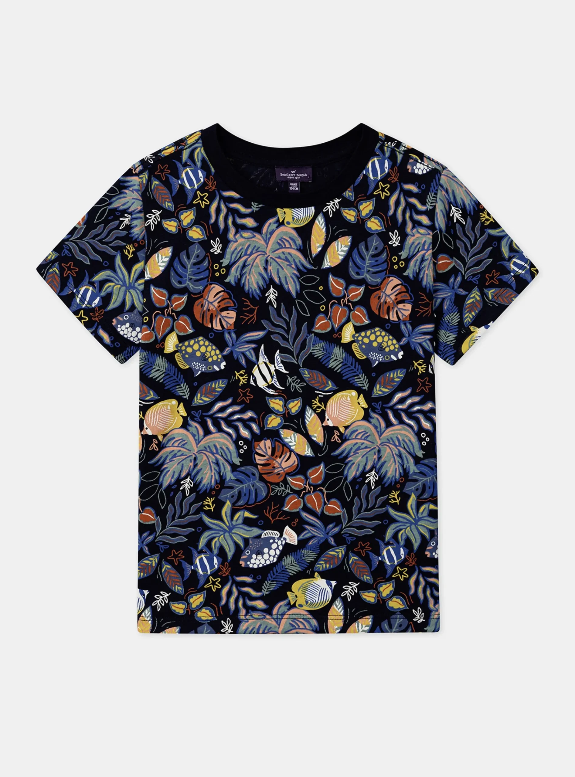 Sergent Major T-shirt & Polo-Tee Shirt Manches Courtes Bleu