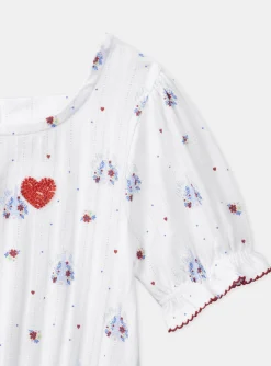 Sergent Major Blouse & T-shirt-Tee Shirt Manches Courtes Ecru
