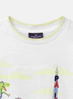 Sergent Major T-shirt & Polo-Tee Shirt Manches Courtes Blanc