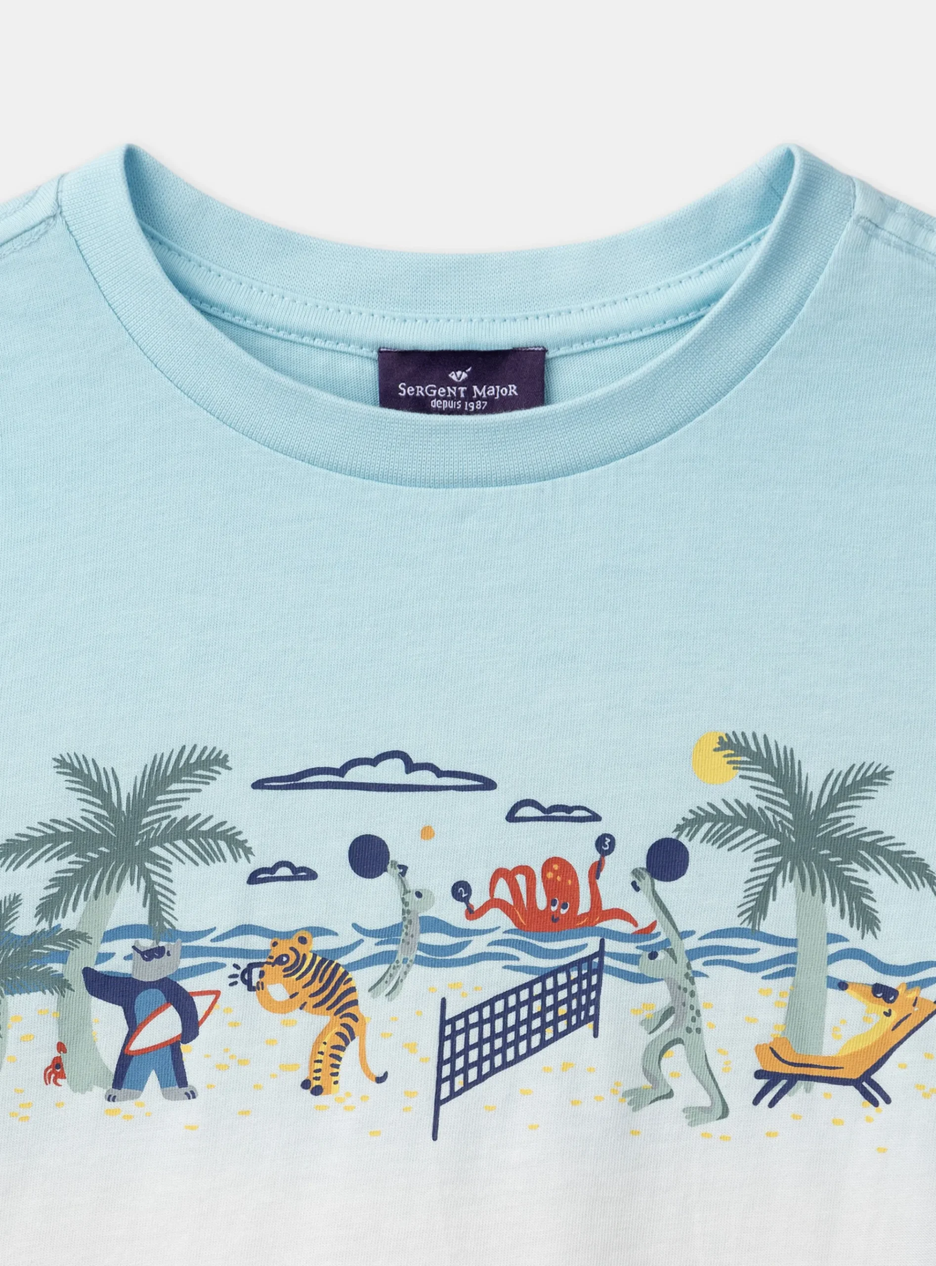 Sergent Major T-shirt & Polo-Tee Shirt Manches Courtes Blanc