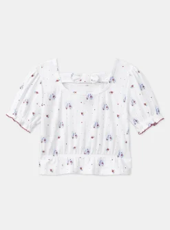 Sergent Major Blouse & T-shirt-Tee Shirt Manches Courtes Ecru