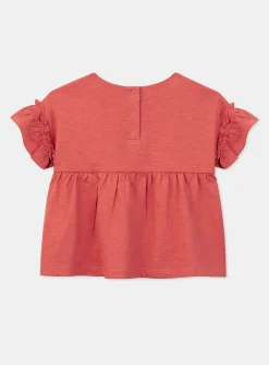 Sergent Major Blouse & T-shirt-Tee Shirt Manches Courtes Rouge