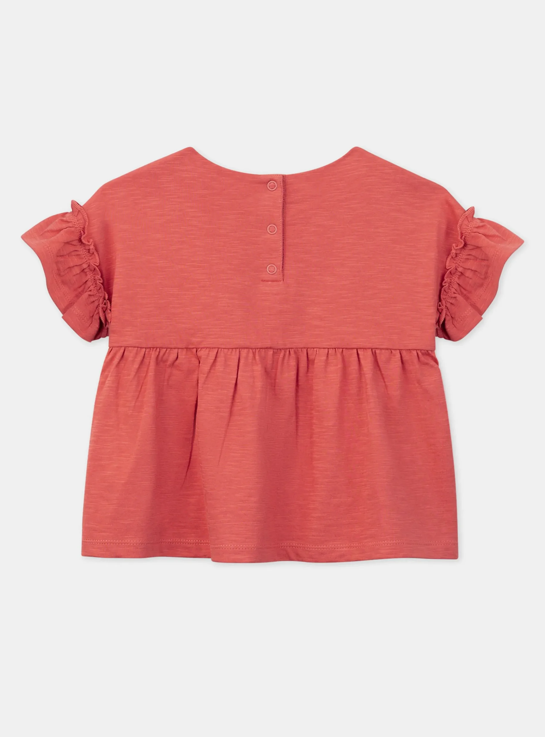 Sergent Major Blouse & T-shirt-Tee Shirt Manches Courtes Rouge