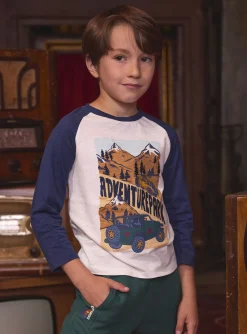 Sergent Major T-shirt & Polo-Tee Shirt Manches Longues Ecru