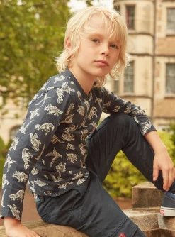 Sergent Major T-shirt & Polo-Tee Shirt Manches Longues Bleu nuit