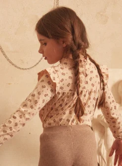 Sergent Major Blouse & T-shirt-Tee Shirt Manches Longues Rose