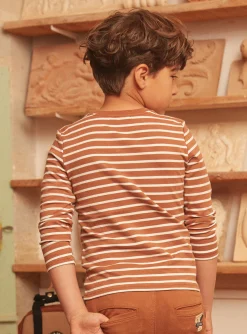 Sergent Major T-shirt & Polo-Tee Shirt Manches Longues Marron