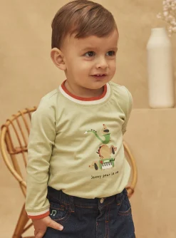Sergent Major Chemise, T-shirt & Polo-Tee Shirt Manches Longues Vert