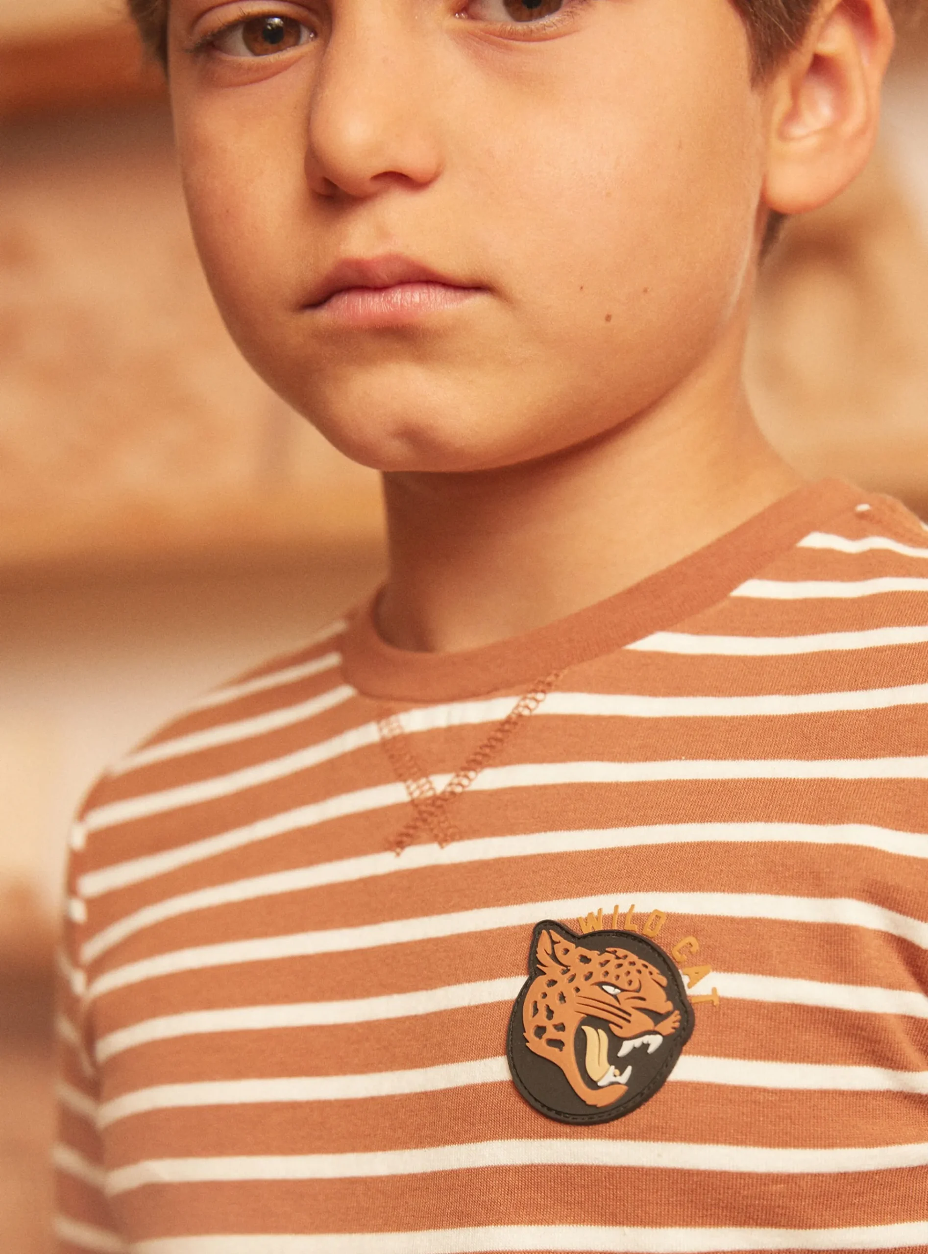 Sergent Major T-shirt & Polo-Tee Shirt Manches Longues Marron
