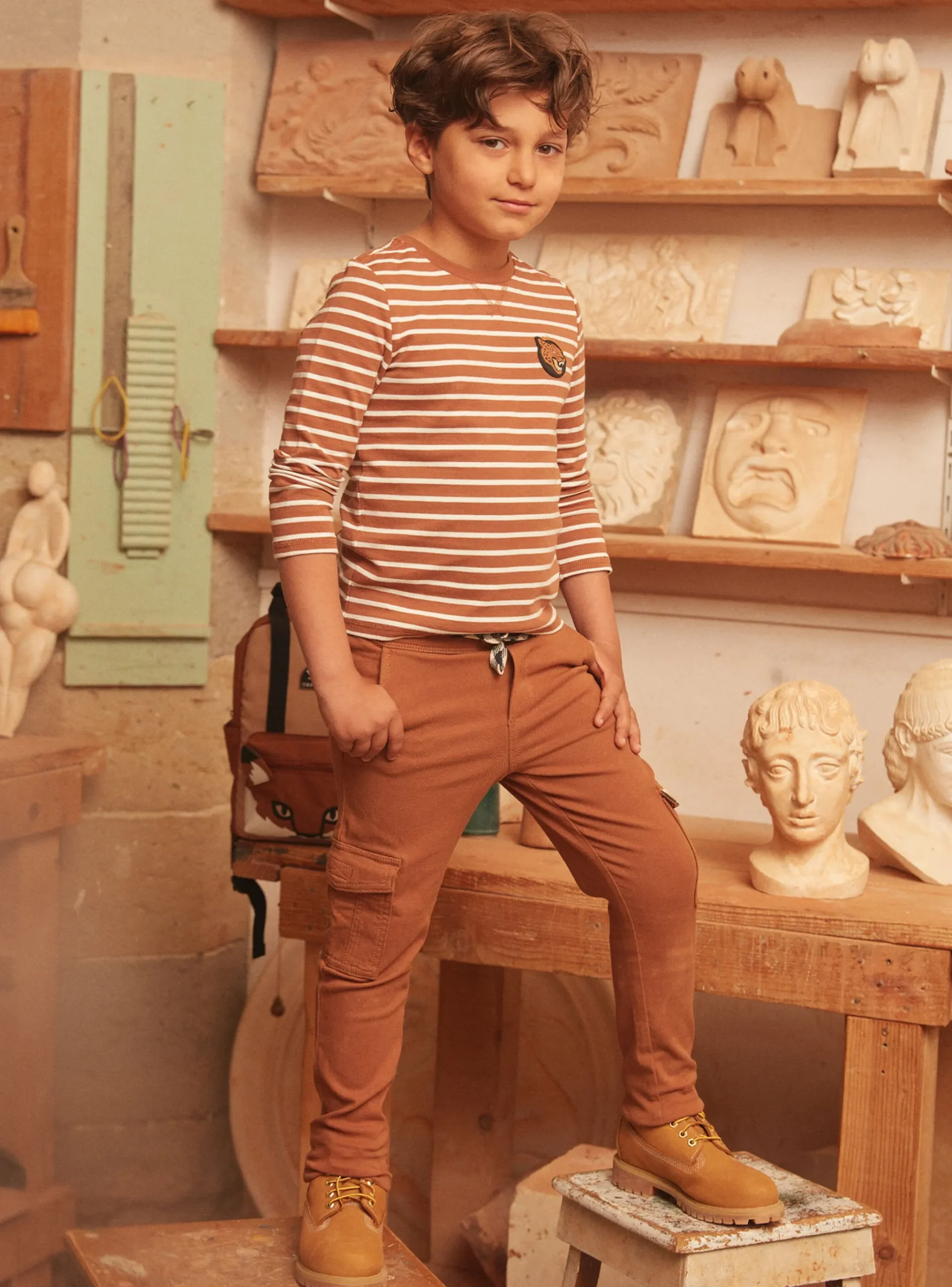 Sergent Major T-shirt & Polo-Tee Shirt Manches Longues Marron