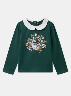 Sergent Major Blouse & T-shirt-Tee Shirt Manches Longues Vert
