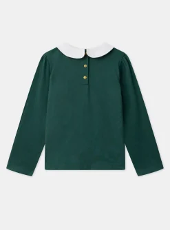 Sergent Major Blouse & T-shirt-Tee Shirt Manches Longues Vert