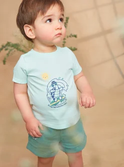 Sergent Major Chemise, T-shirt & Polo-Tee Shirt Turquoise
