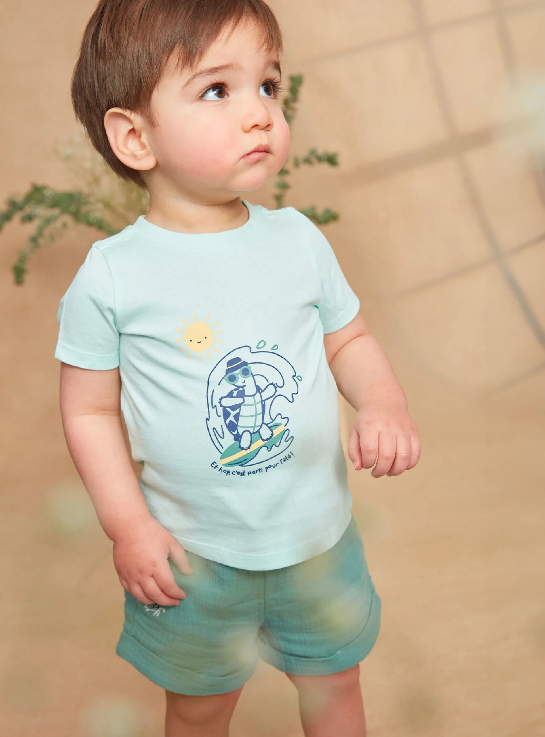 Sergent Major Chemise, T-shirt & Polo-Tee Shirt Turquoise