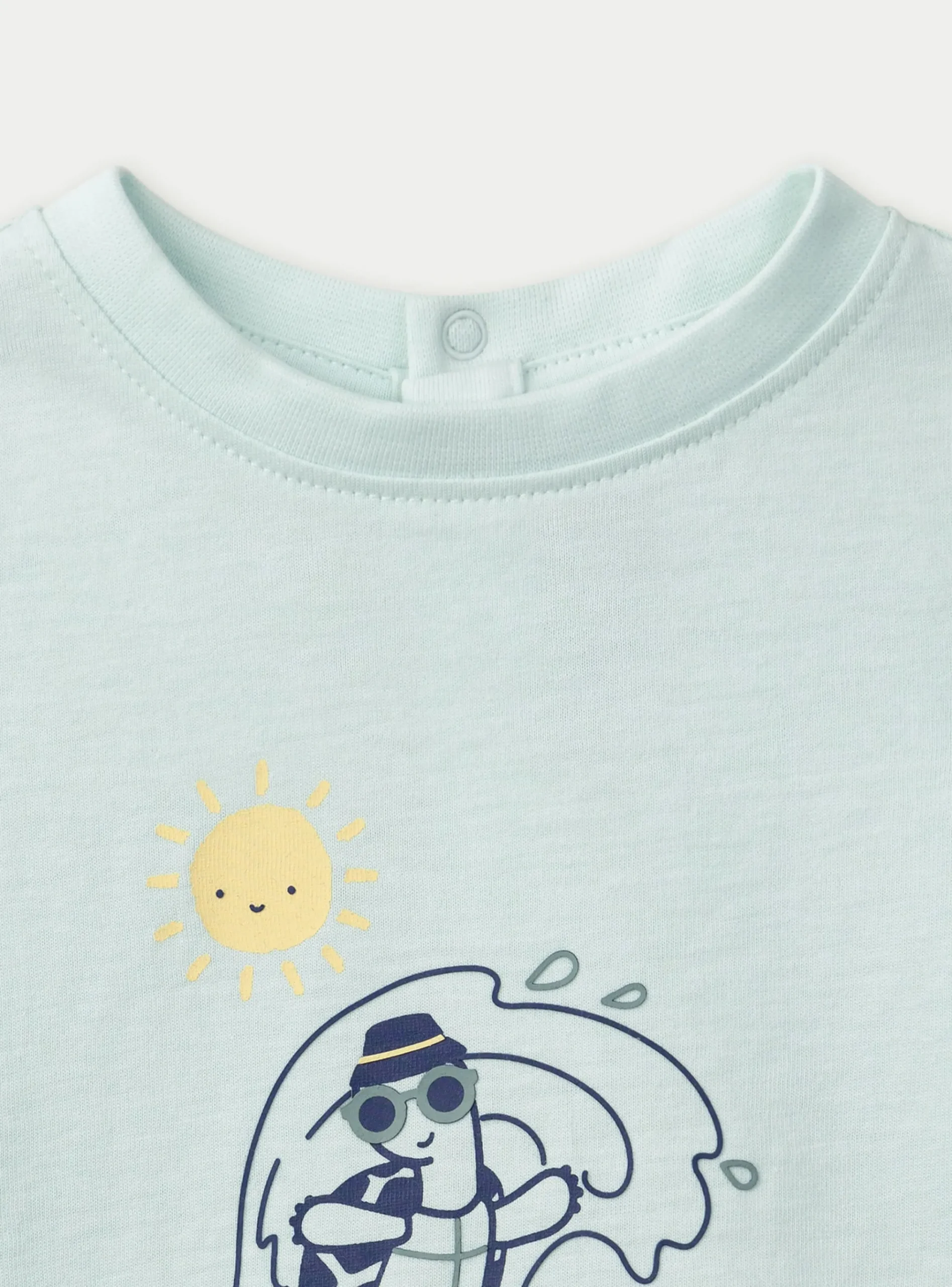 Sergent Major Chemise, T-shirt & Polo-Tee Shirt Turquoise
