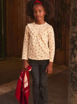 Sergent Major Blouse & T-shirt-T-shirt  &agrave; fleurs