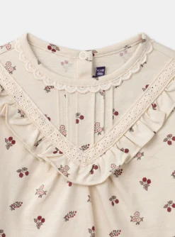 Sergent Major Blouse & T-shirt-T-shirt  &agrave; fleurs