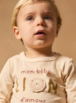 Sergent Major Chemise, T-shirt & Polo-Tshirt à manches longues lion