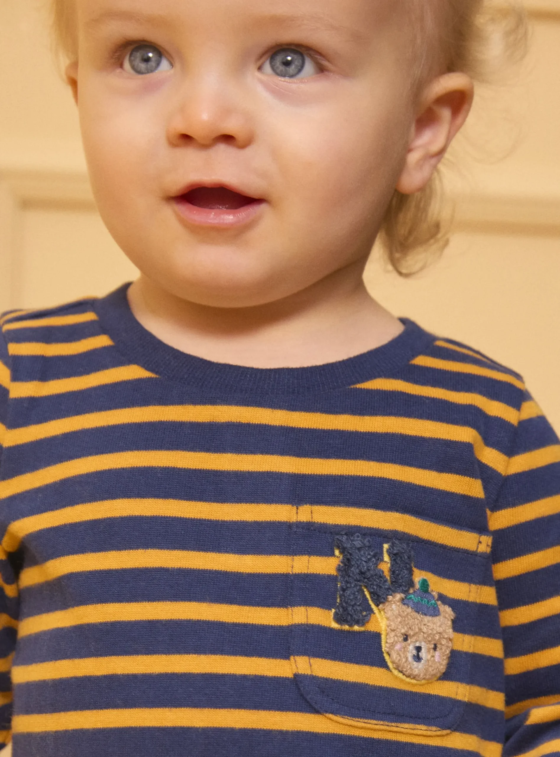 Sergent Major Chemise, T-shirt & Polo-Tshirt à manches longues rayé