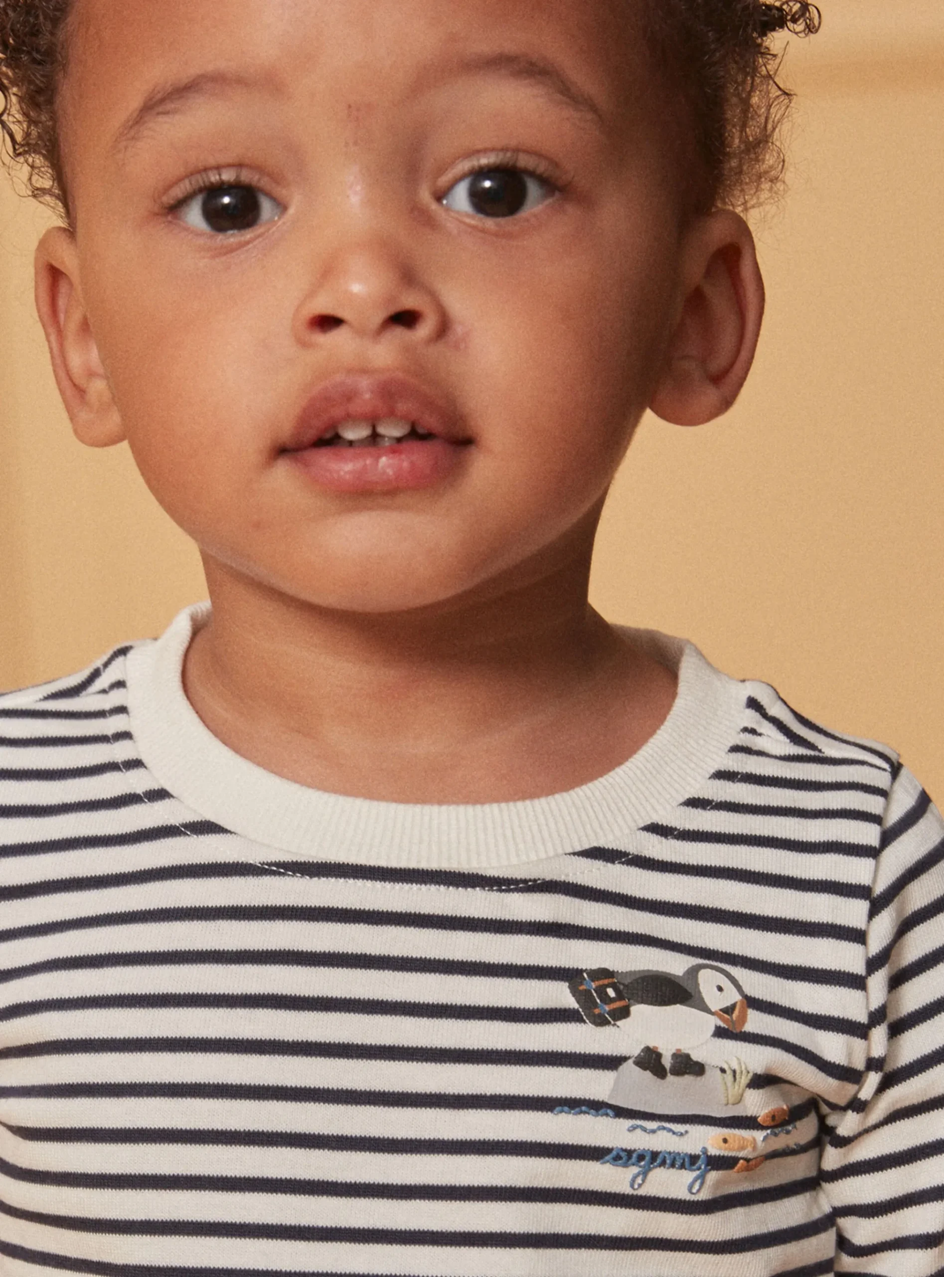 Sergent Major Chemise, T-shirt & Polo-Tshirt à manches longues rayé