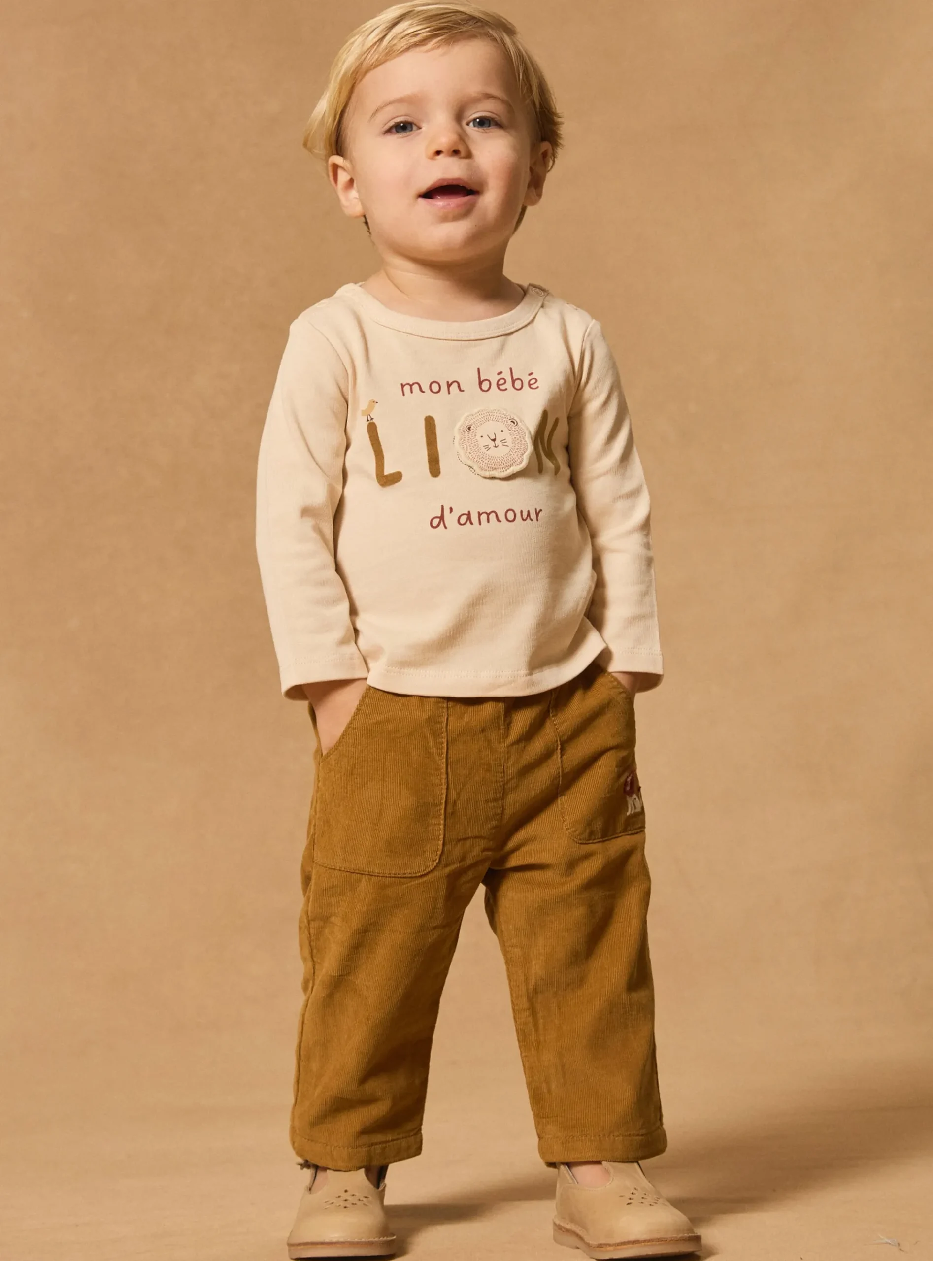 Sergent Major Chemise, T-shirt & Polo-Tshirt à manches longues lion