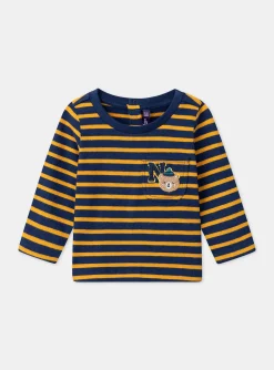 Sergent Major Chemise, T-shirt & Polo-Tshirt à manches longues rayé