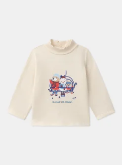 Sergent Major Chemise, T-shirt & Polo-Tshirt à manches longues col montant