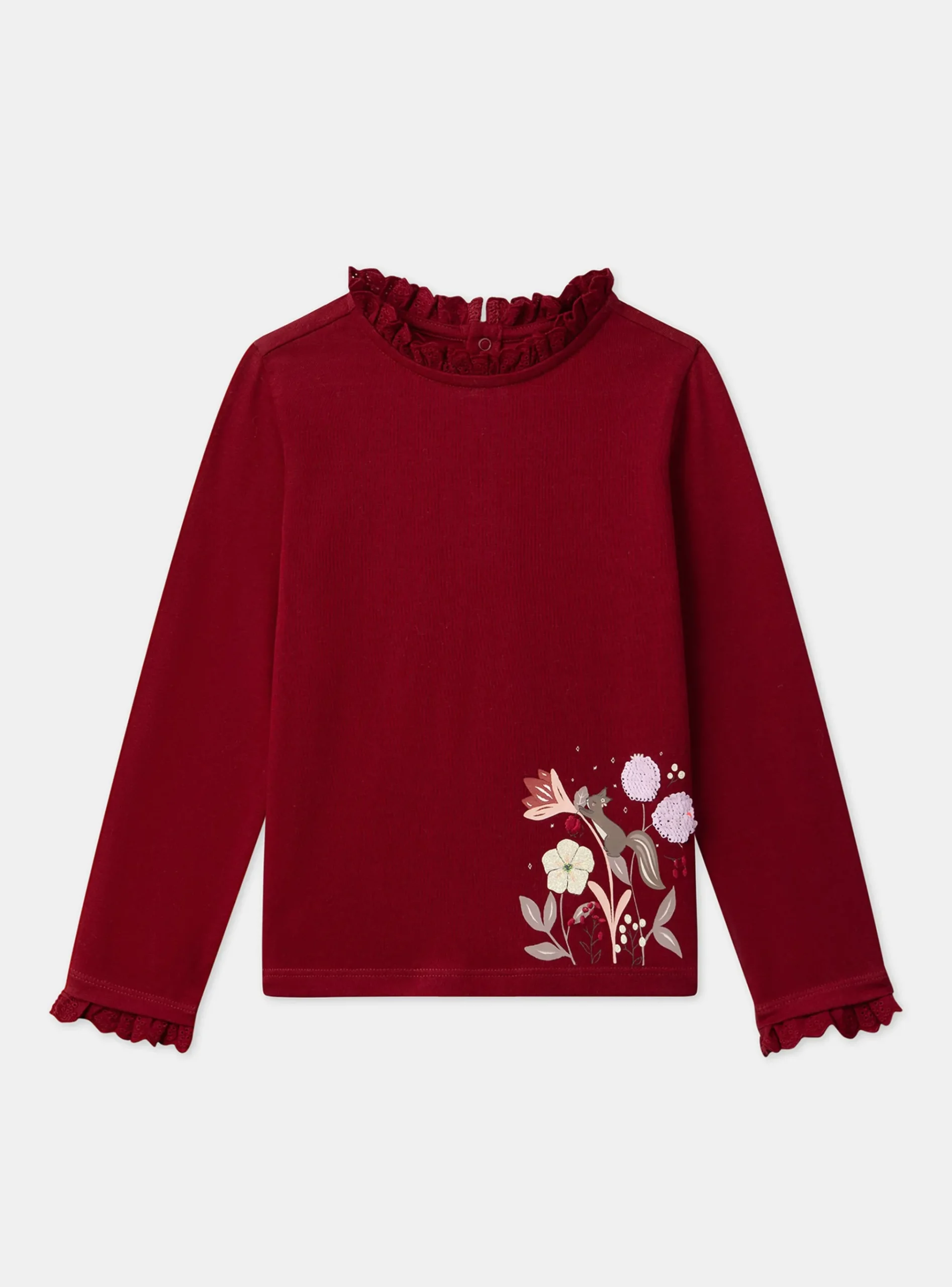 Sergent Major Blouse & T-shirt-T-shirt à sequins reversibles