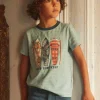 Sergent Major T-shirt & Polo-T-shirt bleu d&eacute;cor surf